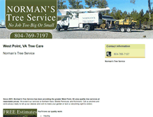 Tablet Screenshot of normanstreeservice.com